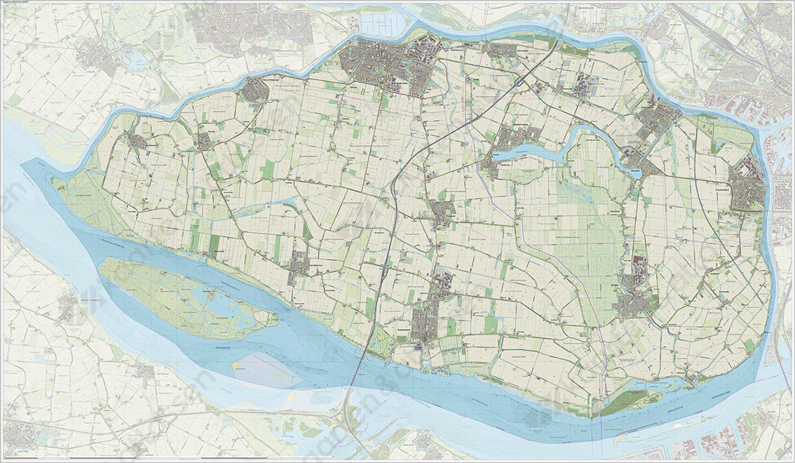 Hoeksche Waard 899 | Kaarten En Atlassen.nl